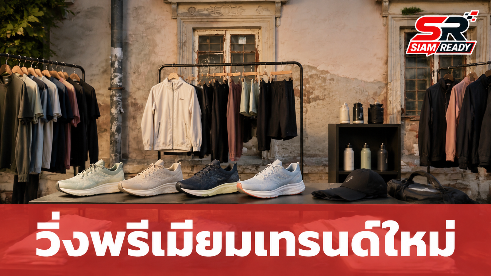 เจาะลึกเทรนด์ 'วิ่ง' สู่สัญลักษณ์ฐานะใหม่ ดันตลาดแฟชั่นกีฬาโตต่อเนื่อง 7-8% ต่อปี