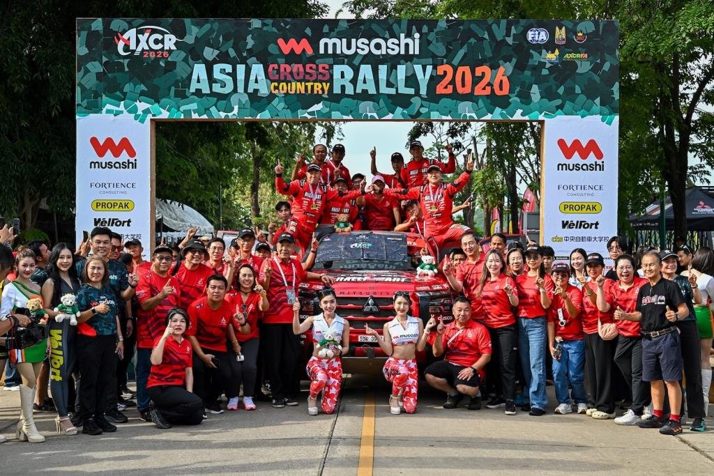 มิตซูบิชิผงาดคว้าแชมป์ เอเชีย ครอสคันทรี แรลลี่ 2026 ตอกย้ำความเป็นเลิศในสนามวิบาก