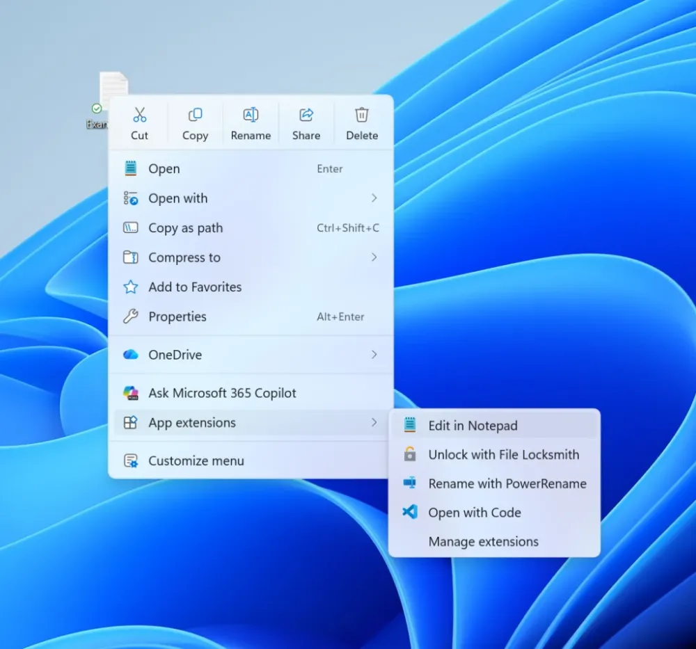 ไมโครซอฟท์ยกระดับ Windows 11 ปรับโฉมเมนูคลิกขวาใหม่ เน้นความรวดเร็วและยืดหยุ่น