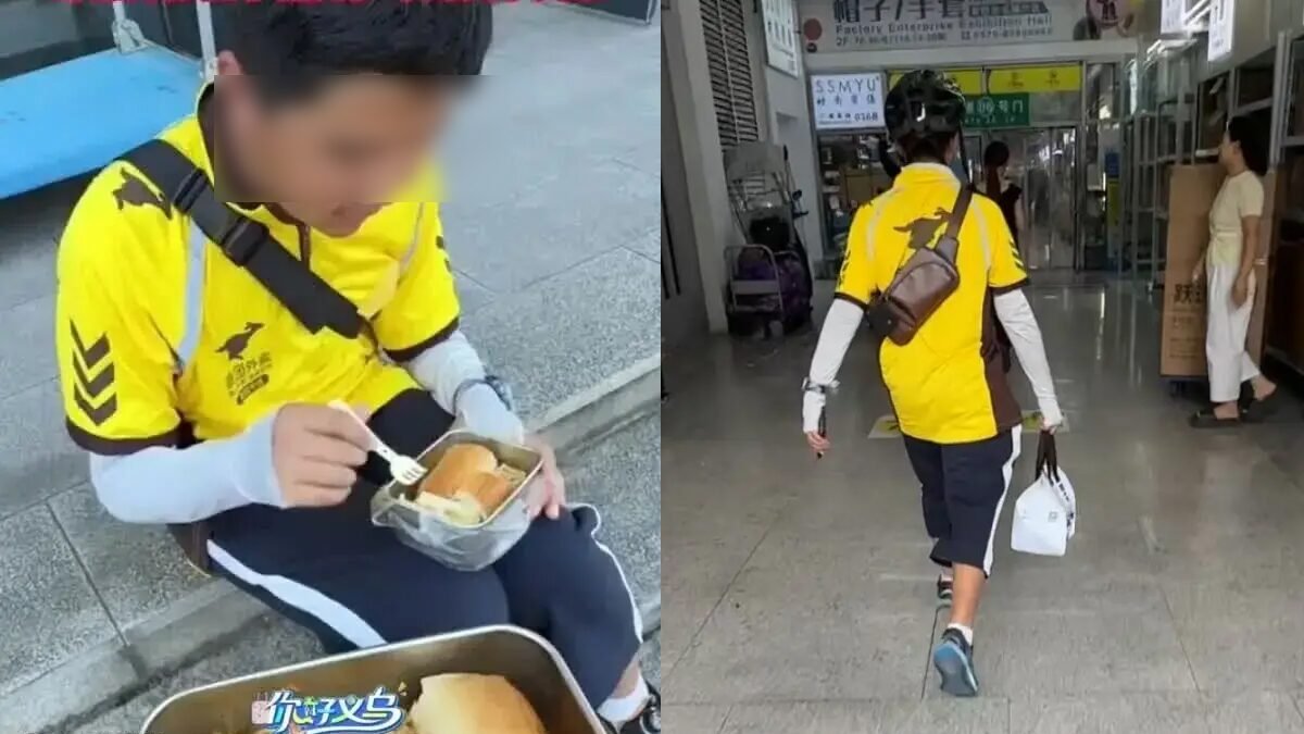 พ่อชาวจีนดัดนิสัยลูกชายวัย 14 ปี หลังโต้เถียงเรื่องเรียนด้วยการพาไปสัมผัสชีวิตไรเดอร์