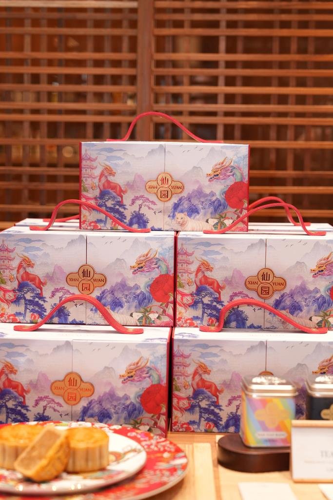 เซียนหยวน เปิดตัวคอลเลกชันขนมไหว้พระจันทร์ครั้งแรก 'The First Moon at Xian Yuan – Heaven's Garden in Bloom'