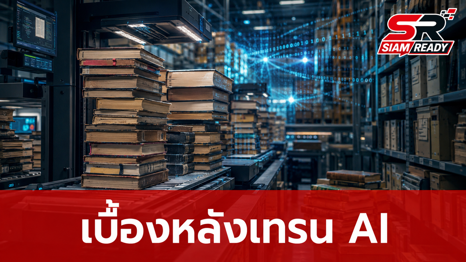 เจาะลึกเบื้องหลังบริษัทเทคโนโลยียักษ์ใหญ่ กว้านซื้อหนังสือหายากและข้อมูลเพื่อเทรน AI