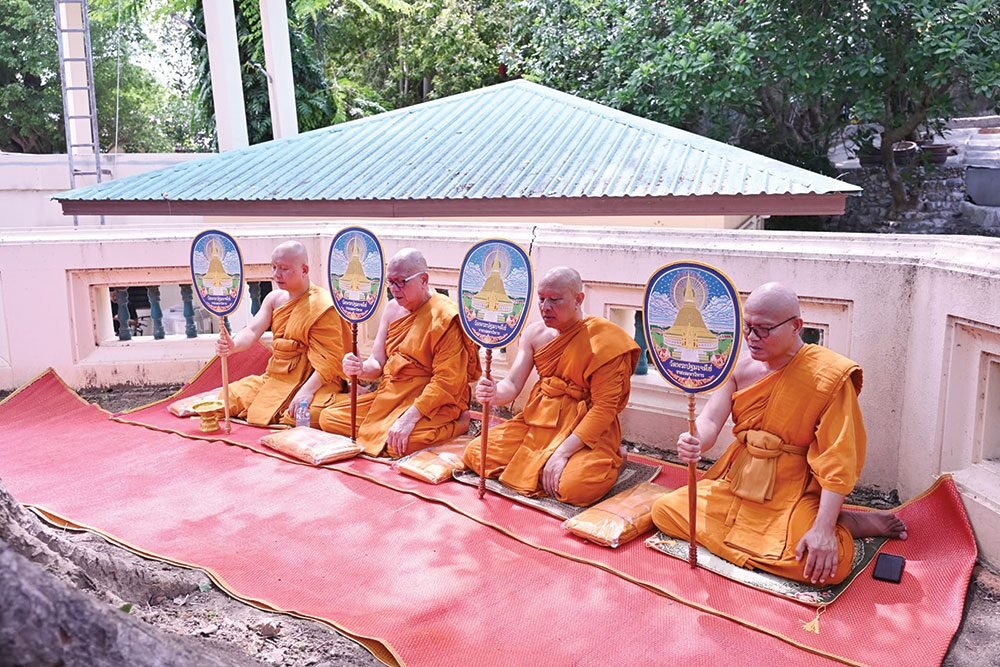 พิธีบรรจุอังคาร 'พระพรหมเวที' อดีตเจ้าอาวาสวัดพระปฐมเจดีย์ราชวรมหาวิหาร