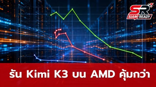 Wafer.ai เผยผลทดสอบ Kimi K3 บนชิป AMD MI355X ชูจุดเด่นความคุ้มค่าด้านราคา