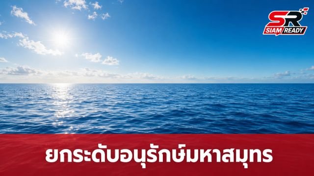 กระทรวงทรัพยากรฯ จับมือ UNEP ยกระดับภารกิจปกป้องมหาสมุทร มุ่งสู่เป้าหมาย SDG 14