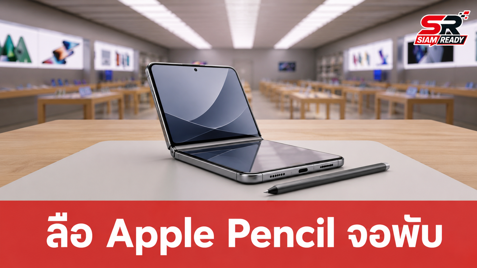 ลือสะพัด! Apple เคยซุ่มพัฒนา Apple Pencil รองรับ iPhone จอพับรุ่น Ultra