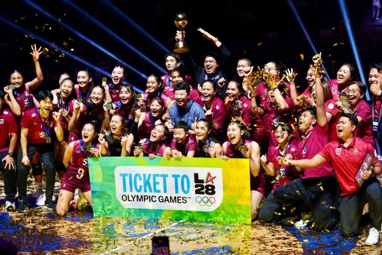 ประวัติศาสตร์หน้าใหม่! วอลเลย์บอลหญิงไทยคว้าตั๋วโอลิมปิก 2028 หลังผงาดแชมป์เอเชีย