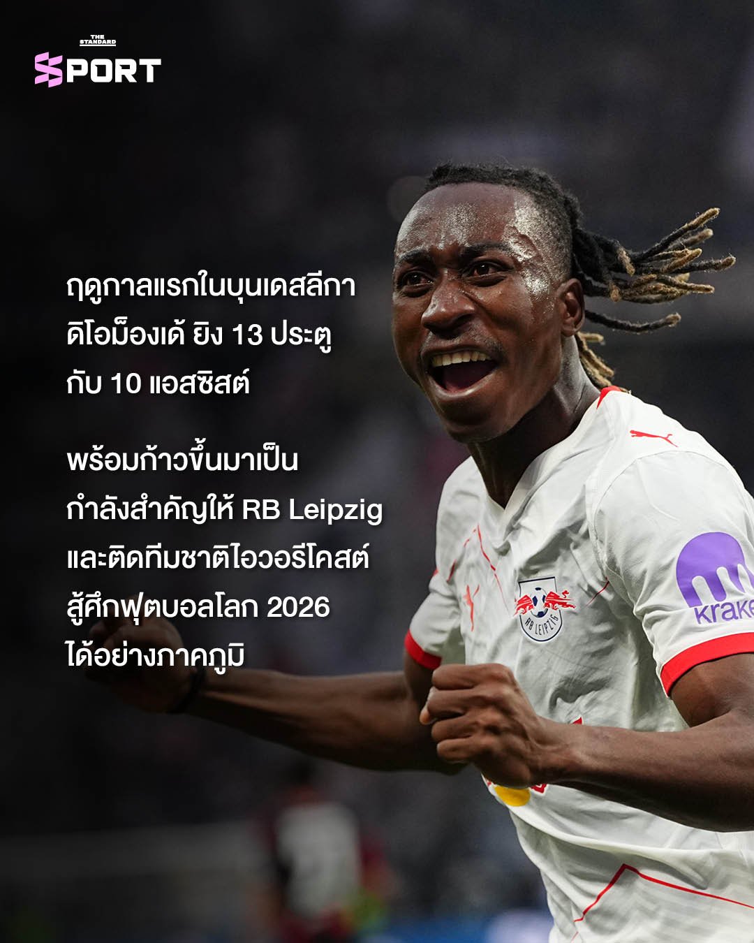 จากไร้สังกัดสู่สถิติโลก: ยาน ดิโอม็องเด้ กับคำสัญญาแด่น้องสาวผู้ล่วงลับ