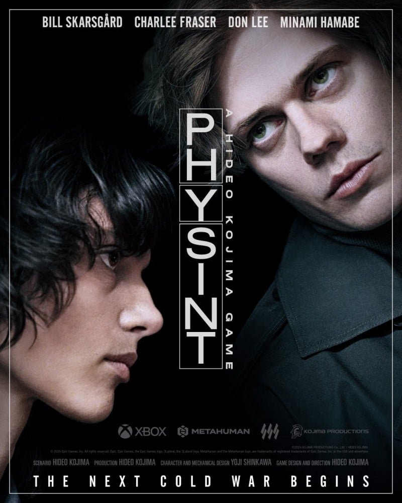 Hideo Kojima เผย Bill Skarsgård ร่วมทัพนักแสดงนำในเกม Physint