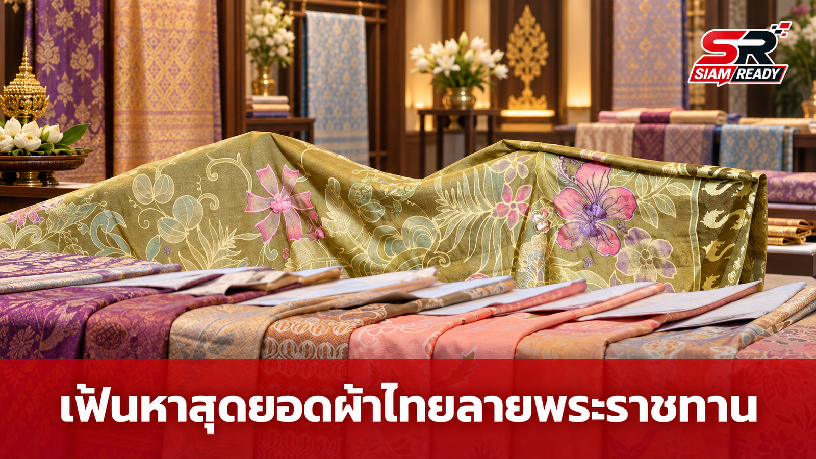 มหาดไทยล่องใต้เฟ้นหาสุดยอดผ้าไทยลายพระราชทาน ต่อยอดหัตถศิลป์สู่ความยั่งยืน