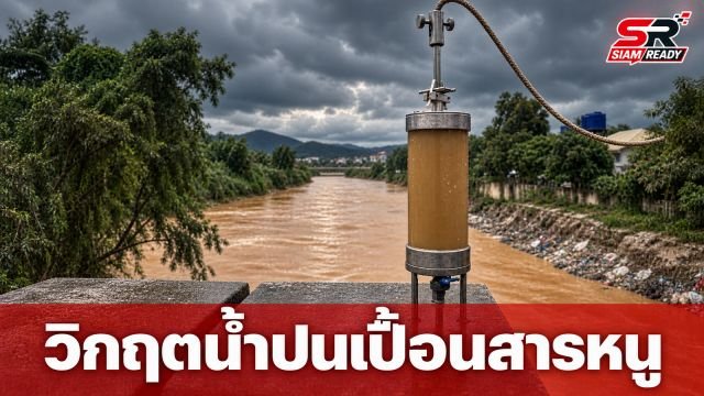 ผลตรวจน้ำรอบที่ 22 ชี้ชัด สารหนูและโลหะหนักในแม่น้ำสายหลักเกินเกณฑ์มาตรฐาน
