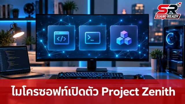 ไมโครซอฟท์เปิดตัว Project Zenith พลิกโฉม Windows 11 เพื่อนักพัฒนา AI
