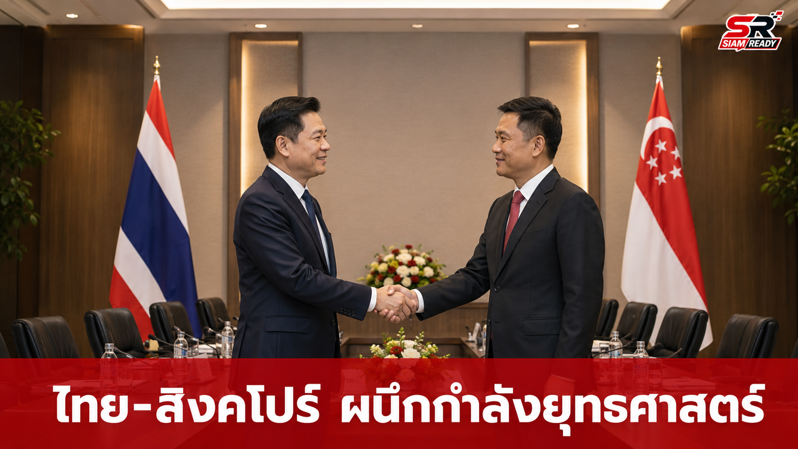 ผู้นำไทย-สิงคโปร์ ผนึกกำลังยกระดับความร่วมมือ 4 เสาหลัก รับมือความท้าทายระดับโลก