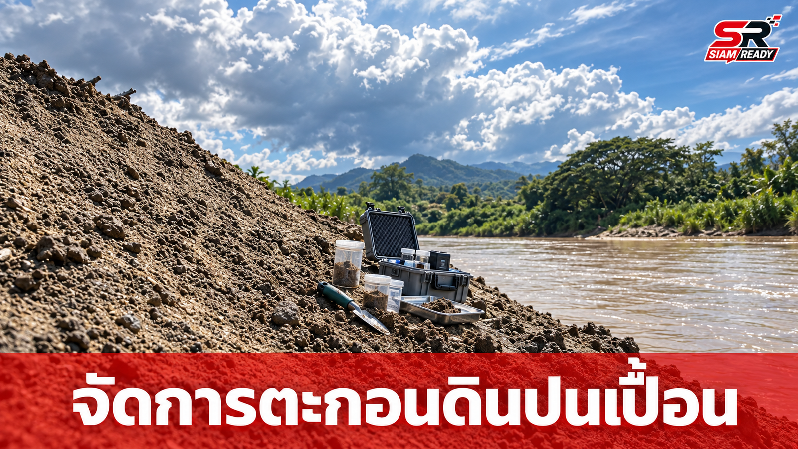 กรมควบคุมมลพิษ ผนึกกำลัง SCG เร่งศึกษาแนวทางจัดการตะกอนดินปนเปื้อนสารหนูในแม่น้ำกก