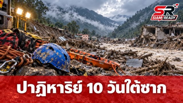 ปาฏิหาริย์กลางซากปรักหักพัง! ช่วยหญิงเนปาลรอดชีวิตหลังติดใต้ซากนาน 10 วัน