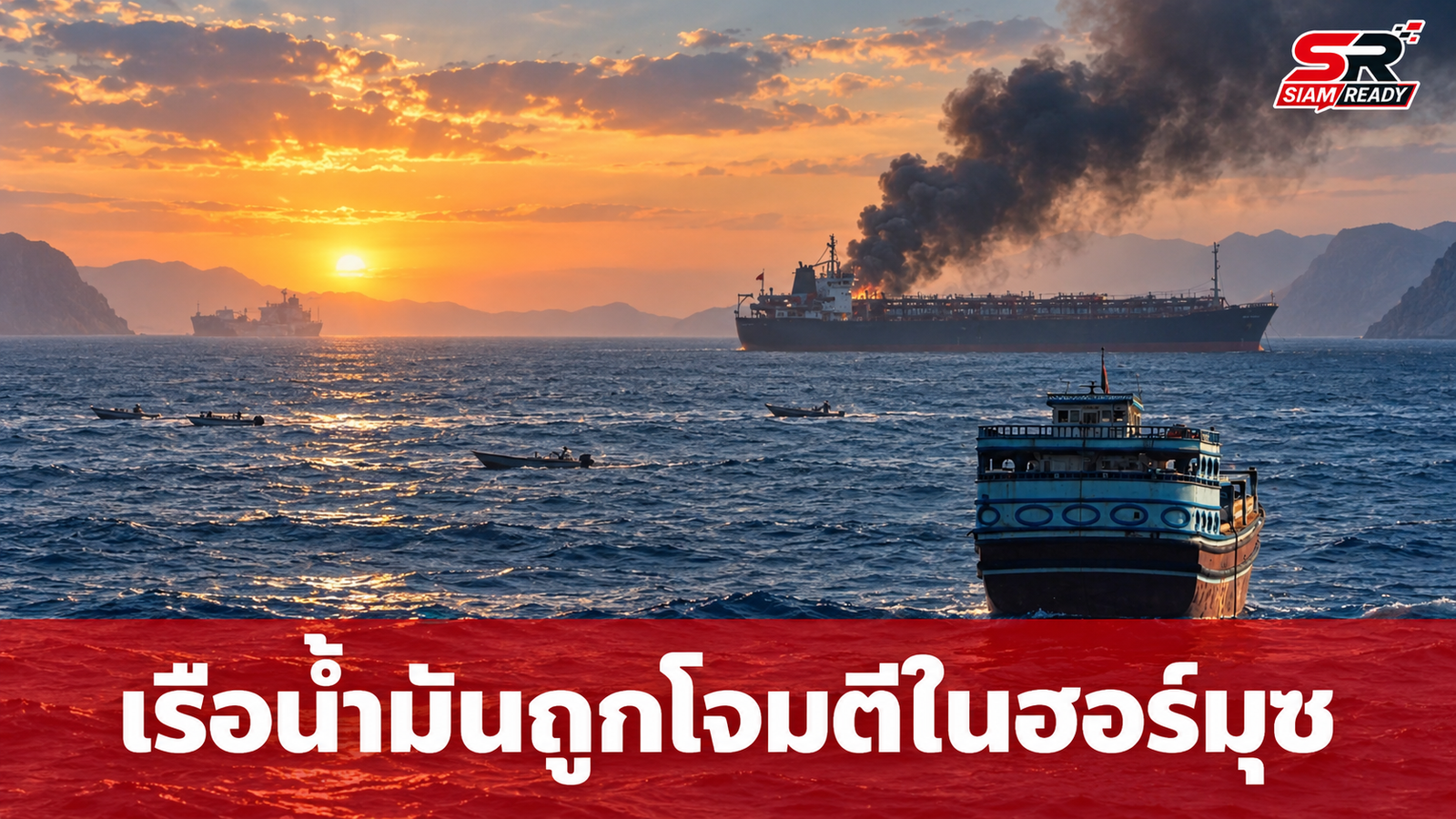 เรือน้ำมันปานามาถูกโจมตีในช่องแคบฮอร์มุซ ลูกเรือสูญหาย 2 ราย