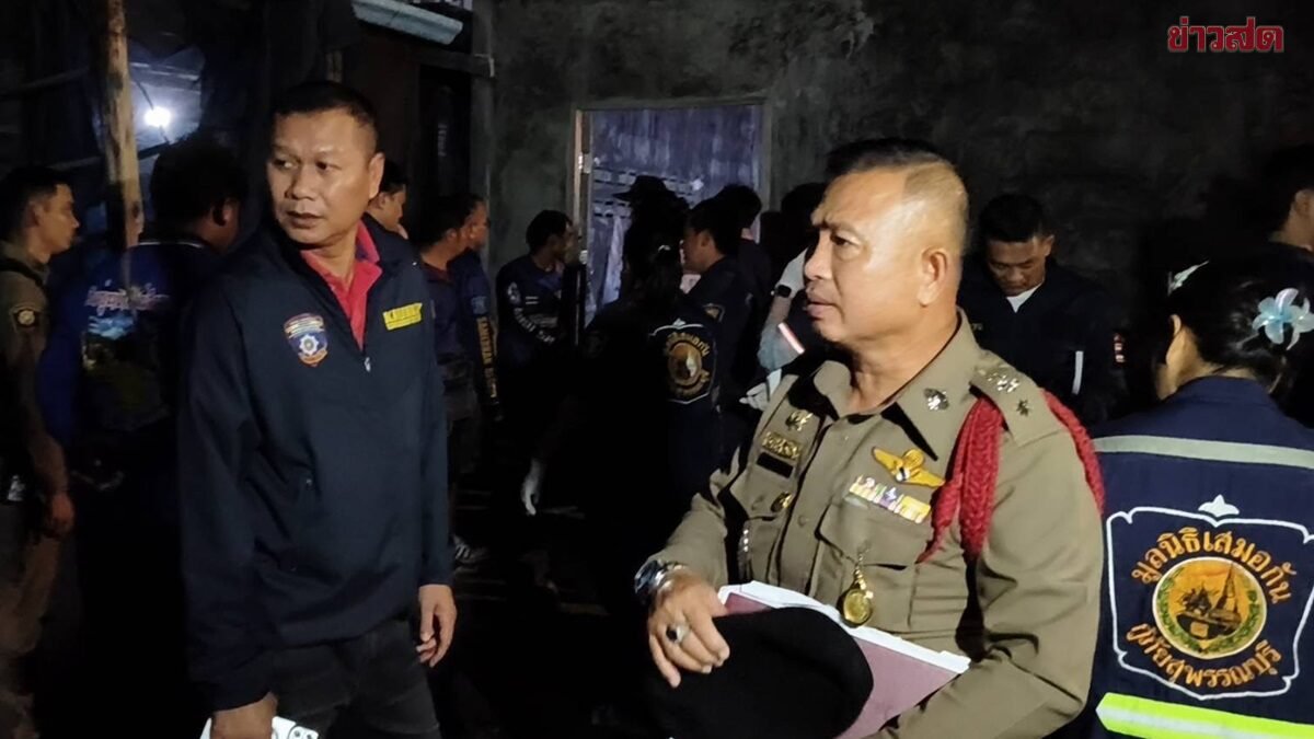 สลด! พบ 3 ศพดับปริศนาคาบ้านพักที่สุพรรณบุรี