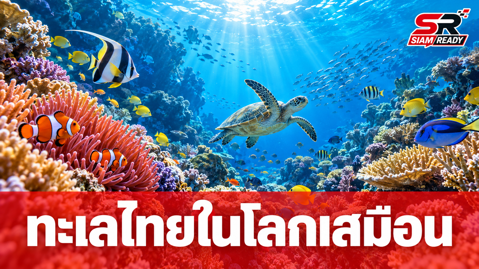 เปิดโลก ‘ทะเลไทยในโลกเสมือน’ ดำดิ่งใต้ทะเลผ่าน VR สร้างแหล่งเรียนรู้สู่การอนุรักษ์