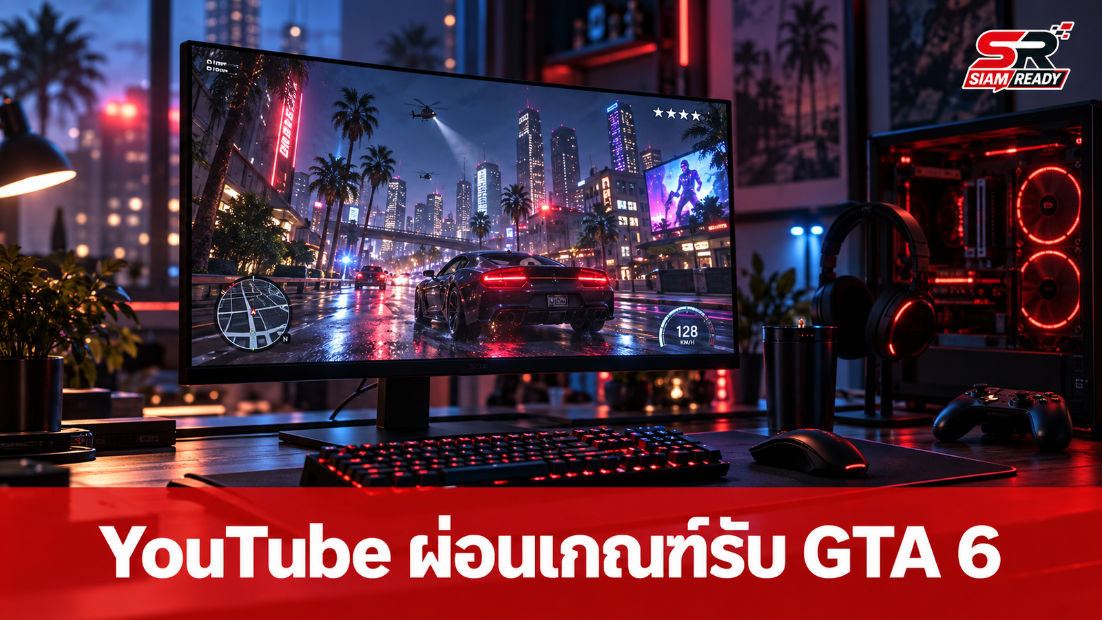 YouTube ปรับเกณฑ์คุมเข้มเนื้อหาเกมรุนแรง รองรับกระแส GTA 6