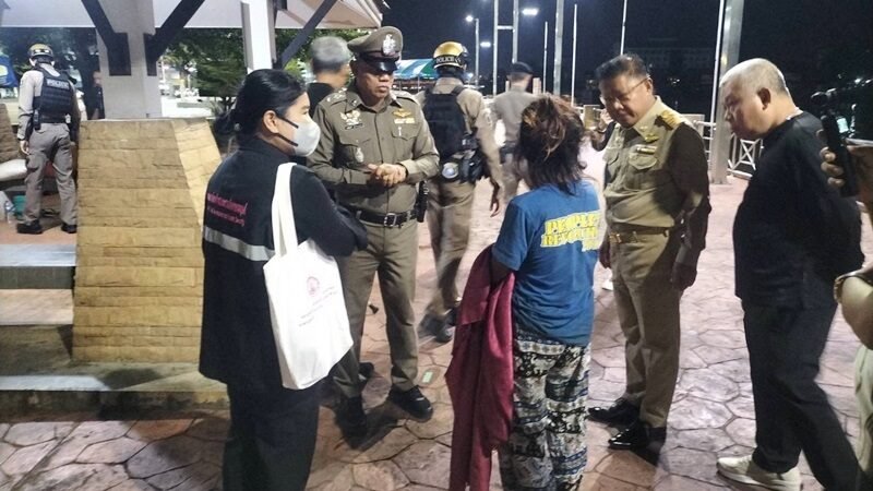 สุราษฎร์ฯ ผนึกกำลังจัดระเบียบคนเร่ร่อนริมเขื่อนตาปี หลังชาวบ้านร้องเรียนความเดือดร้อน