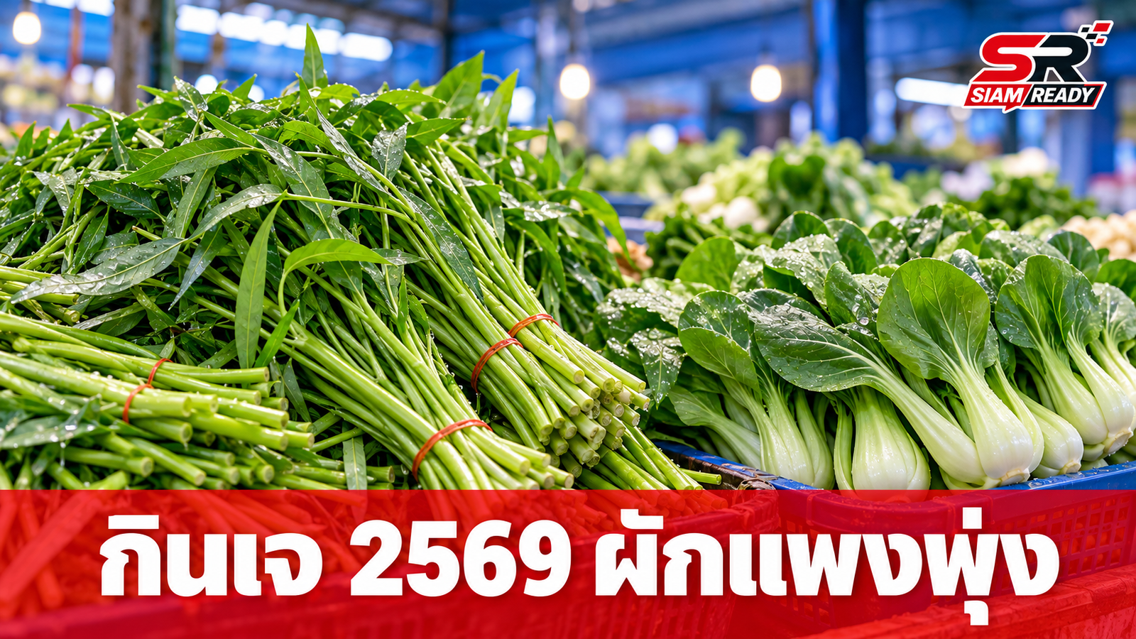 กินเจ 2569 ซึมลึก! ผักแพงพุ่ง 10 เท่า ร้านอาหารแบกต้นทุนหนัก