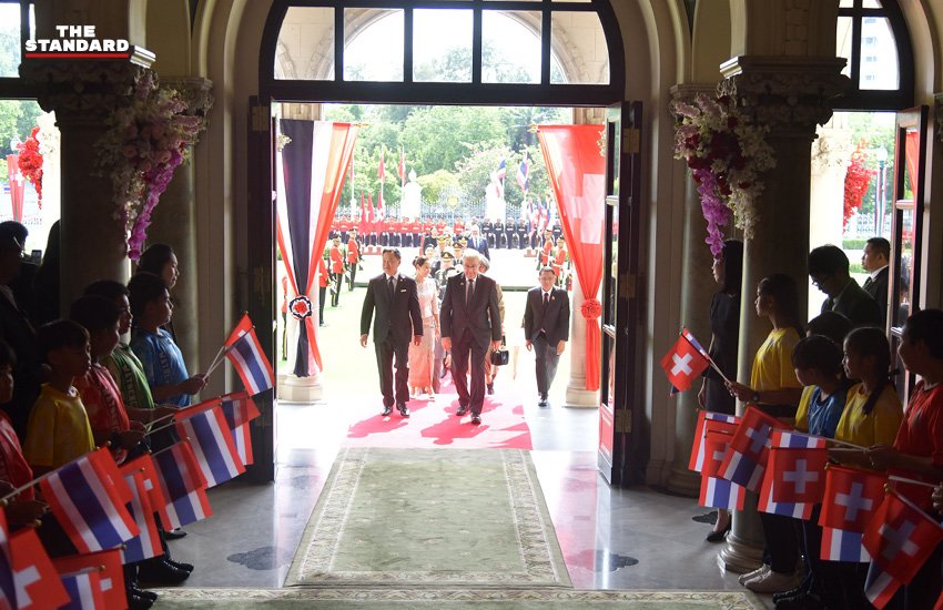 นายกฯ ต้อนรับประธานาธิบดีสวิตเซอร์แลนด์ เยือนไทยรอบ 22 ปี กระชับสัมพันธ์เศรษฐกิจ