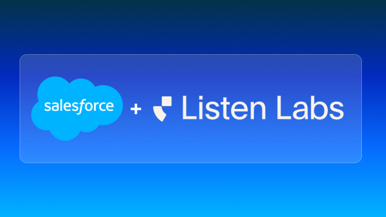 Salesforce ประกาศปิดดีลซื้อกิจการ Listen Labs เสริมแกร่ง AI วิเคราะห์พฤติกรรมลูกค้า