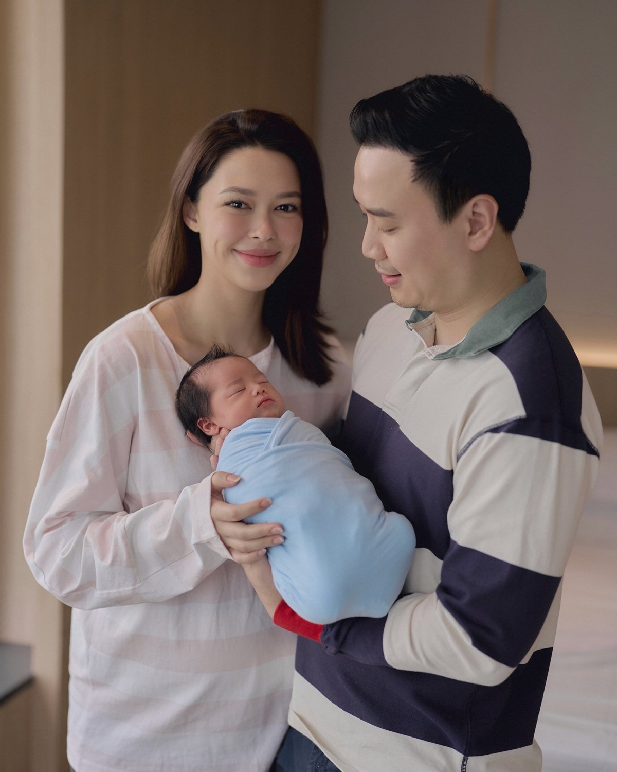 แพทริเซีย-โน้ต วิเศษ ต้อนรับสมาชิกใหม่ 'น้องเอริค' ทายาทคนที่ 3 น้ำหนักตัวจ้ำม่ำ