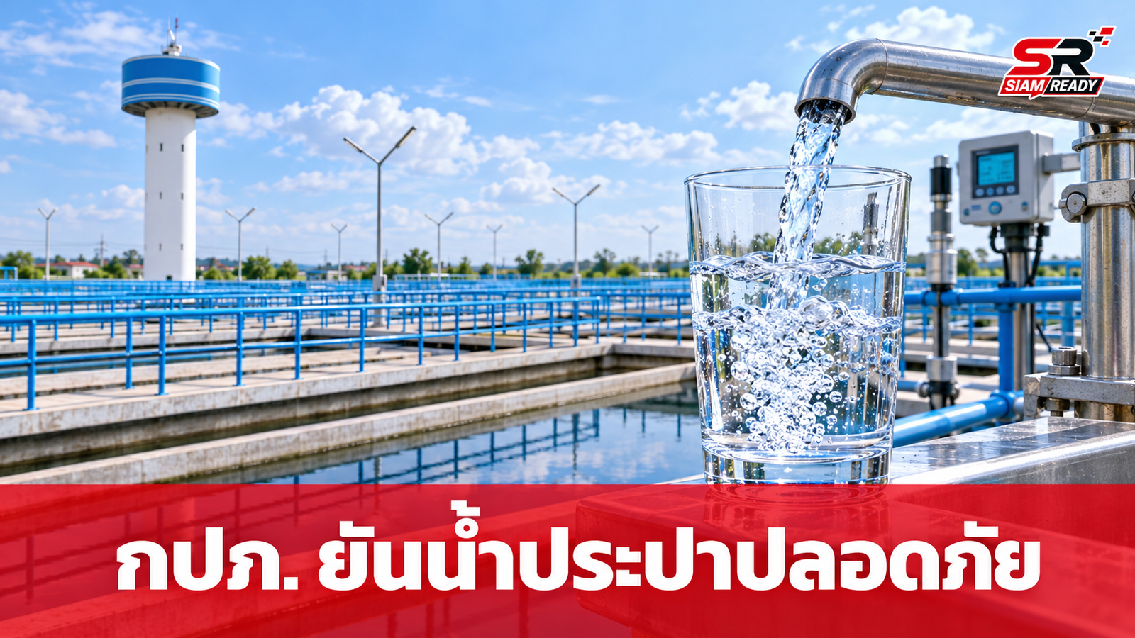 กปภ. ยันน้ำประปาปราจีนบุรีปลอดภัย ย้ำคุมเข้มมาตรฐานคุณภาพน้ำต่อเนื่อง
