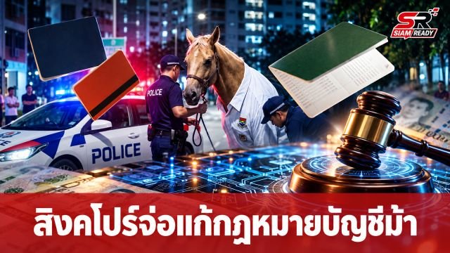 สิงคโปร์จ่อแก้กฎหมายเอาผิดเยาวชนเอี่ยว 'บัญชีม้า' หลังสถิติอาชญากรรมพุ่ง