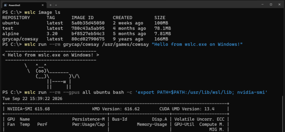 WSL Containers ประกาศสถานะ GA พร้อมใช้งานจริงในระดับองค์กรแล้ว
