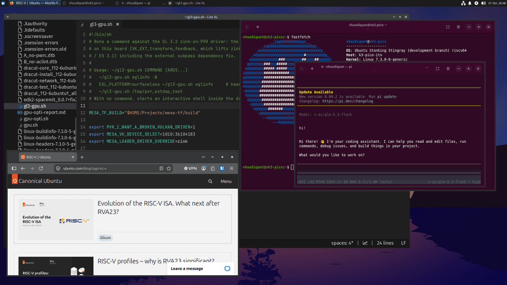 Canonical เปิดตัว Ubuntu Desktop บนสถาปัตยกรรม RISC-V อย่างเป็นทางการ