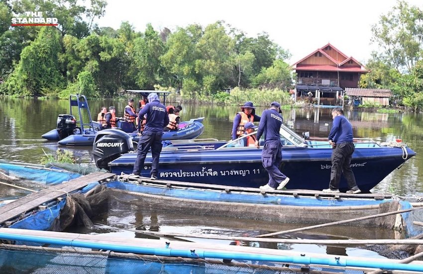 รมช.เกษตรฯ ลงพื้นที่ปราจีนบุรี เร่งชงงบกลางเยียวยาเกษตรกร สั่งฟันโรงงานปล่อยน้ำเสีย