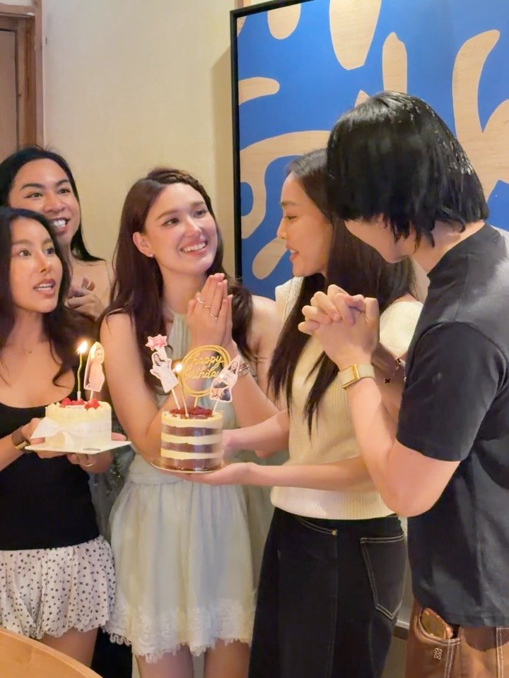 เปิดตัวหวาน! ท็อป ทศพล - แจ็คกี้ ชาเคอลีน ยืนยันสถานะหัวใจเป็นสีชมพู