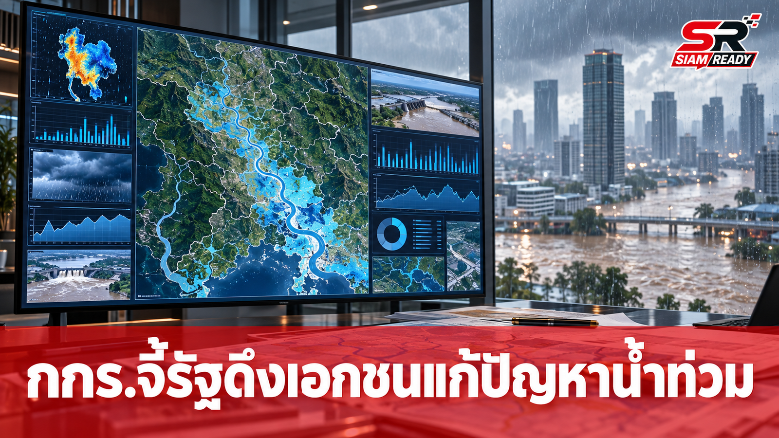 กกร. จี้รัฐดึงเอกชนร่วมบริหารจัดการน้ำ หลังอุทกภัยกระทบเศรษฐกิจวงกว้าง