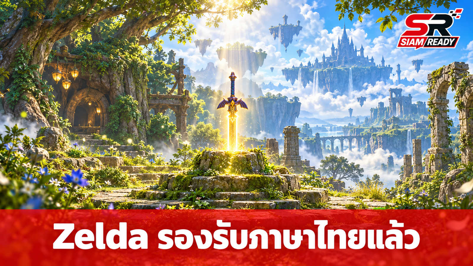 ข่าวดีแฟนเกม! Nintendo ประกาศรองรับภาษาไทยใน Zelda สองภาคดัง