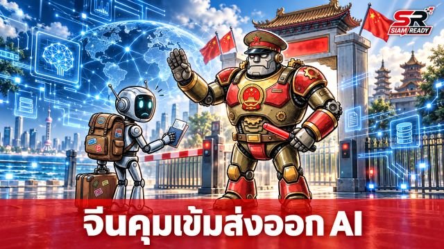 จีนคุมเข้มส่งออกเทคโนโลยีขั้นสูง เล็งสกัด AI ประสิทธิภาพสูง