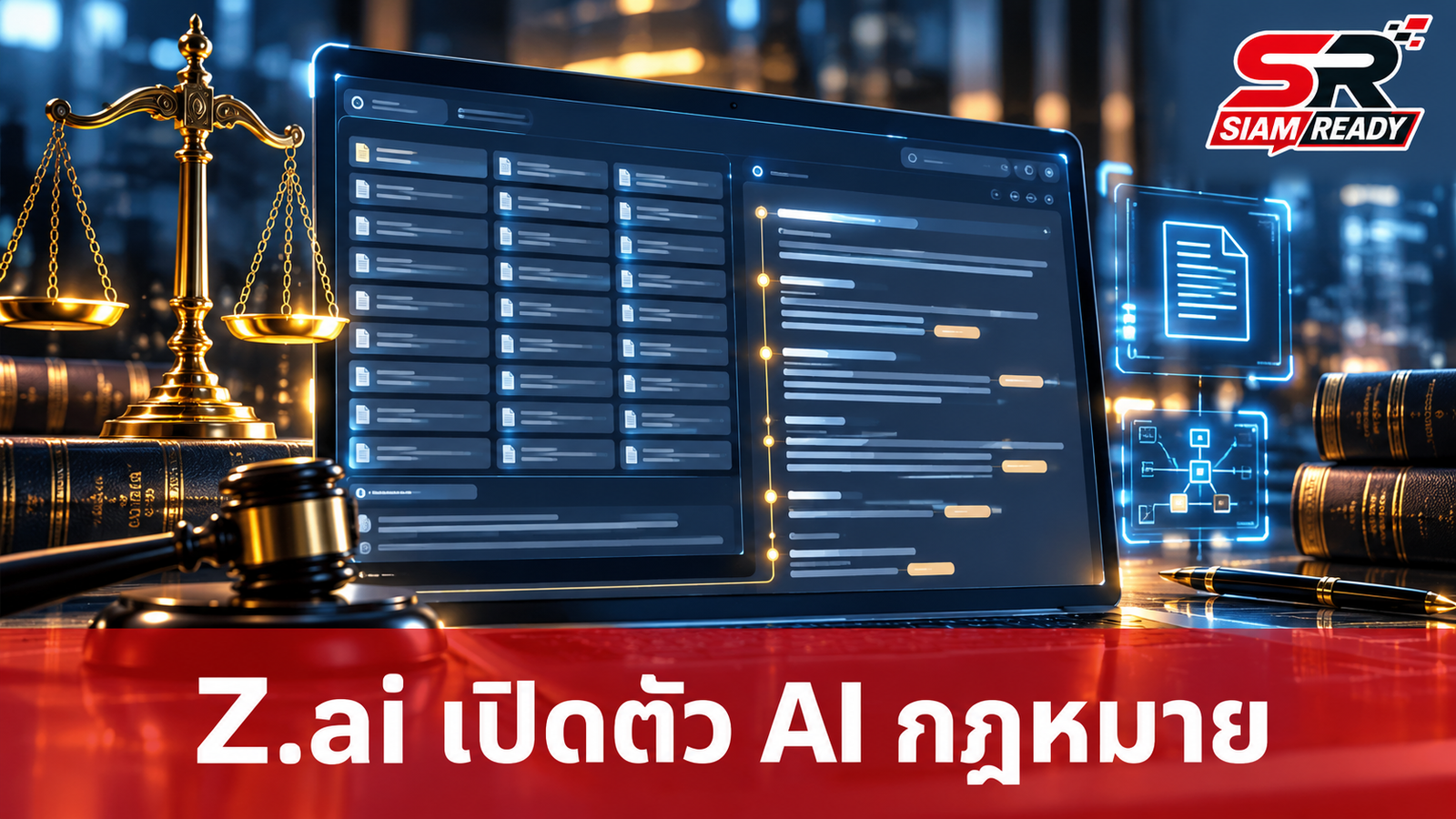 Z.ai เปิดตัว GLM-Legal ปัญญาประดิษฐ์เฉพาะทางเพื่องานกฎหมาย
